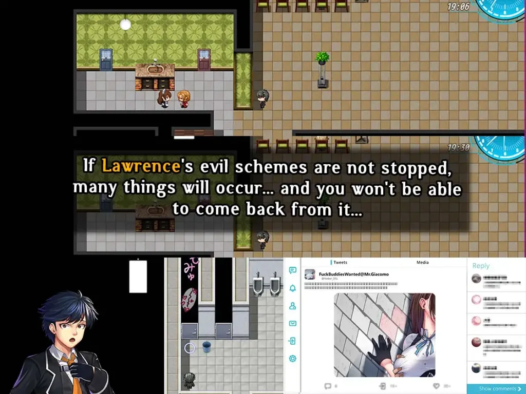 CG scene from Nebel Geisterjäger ~ The First Lamb English version NTR game on DLsite