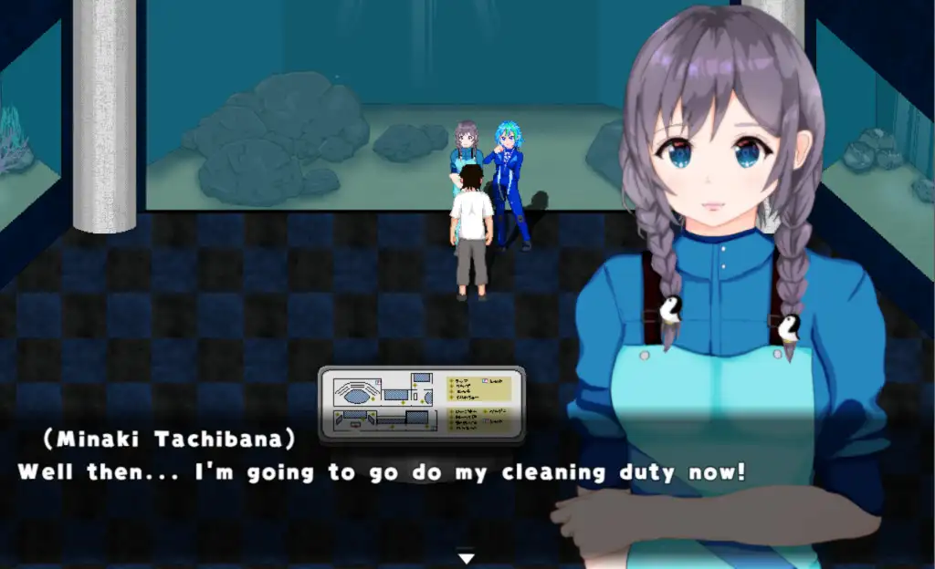 Rebuild! Sea-girl Aquarium NTR game CG scene English version