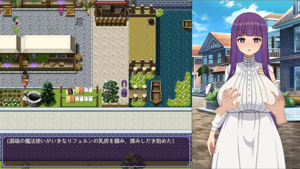 Hypnosis-based NTR scenes and corruption gameplay from Corrupted Mage – multiple stages and fetish-focused content